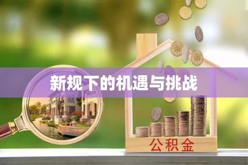 金坛新规下的机遇与挑战