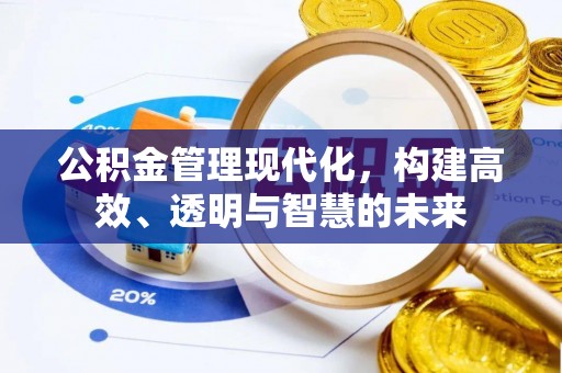 金坛公积金管理现代化，构建高效、透明与智慧的未来