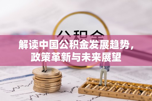 金坛解读中国公积金发展趋势，政策革新与未来展望