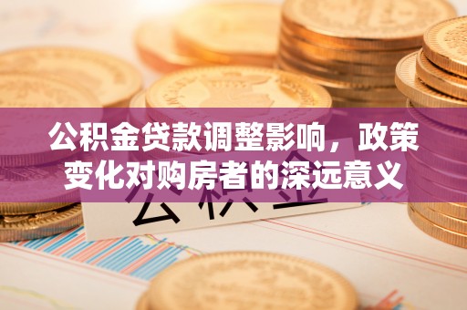 金坛公积金贷款调整影响，政策变化对购房者的深远意义