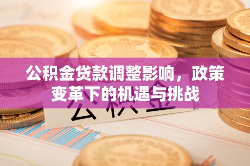金坛公积金贷款调整影响，政策变革下的机遇与挑战
