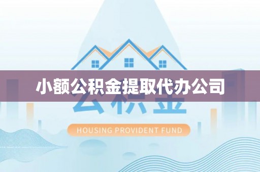 金坛小额公积金提取代办公司