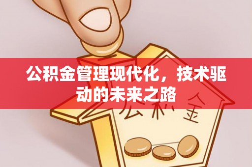 金坛公积金管理现代化，技术驱动的未来之路